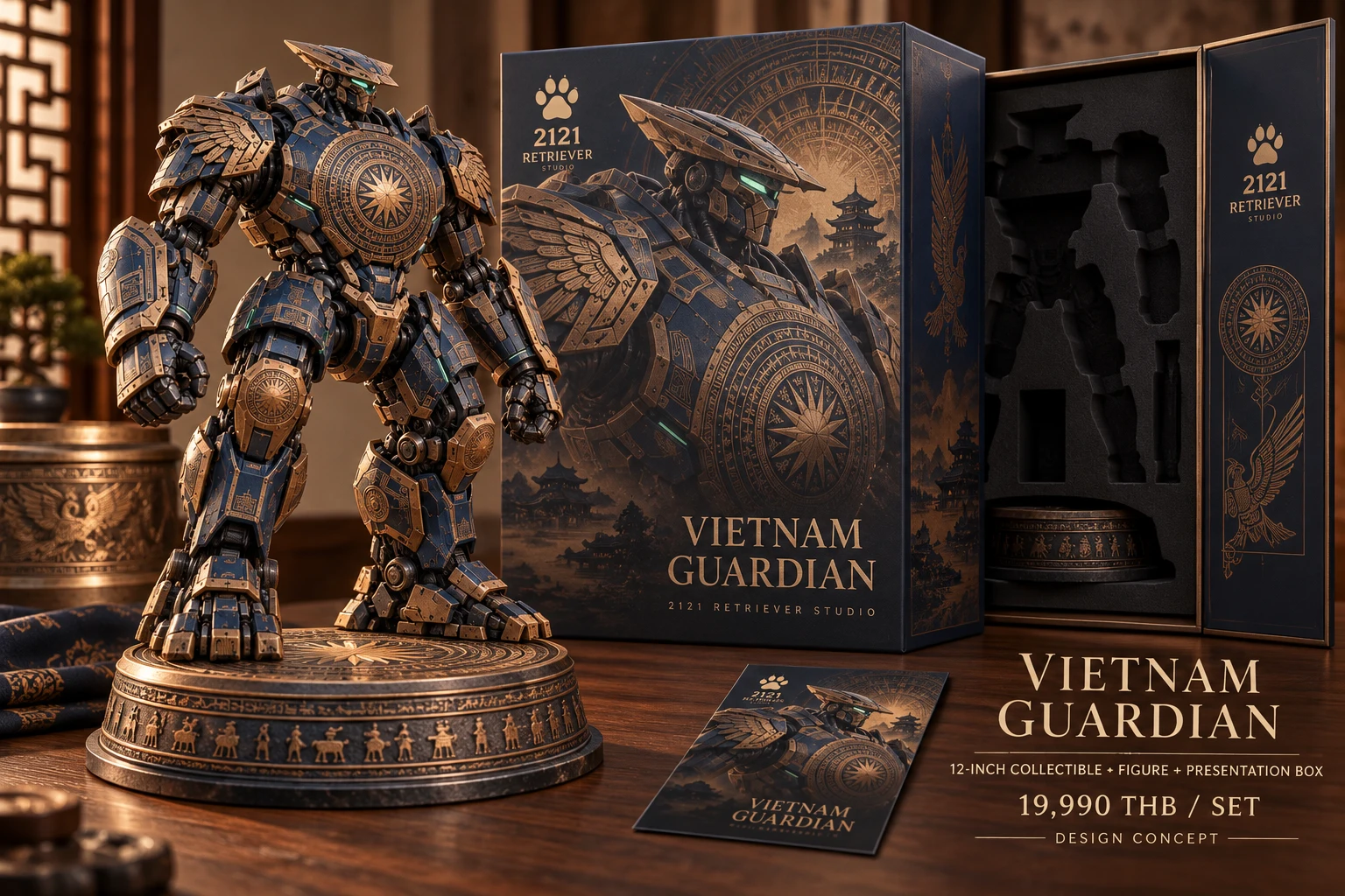 KIM UNG collectible and packaging concept