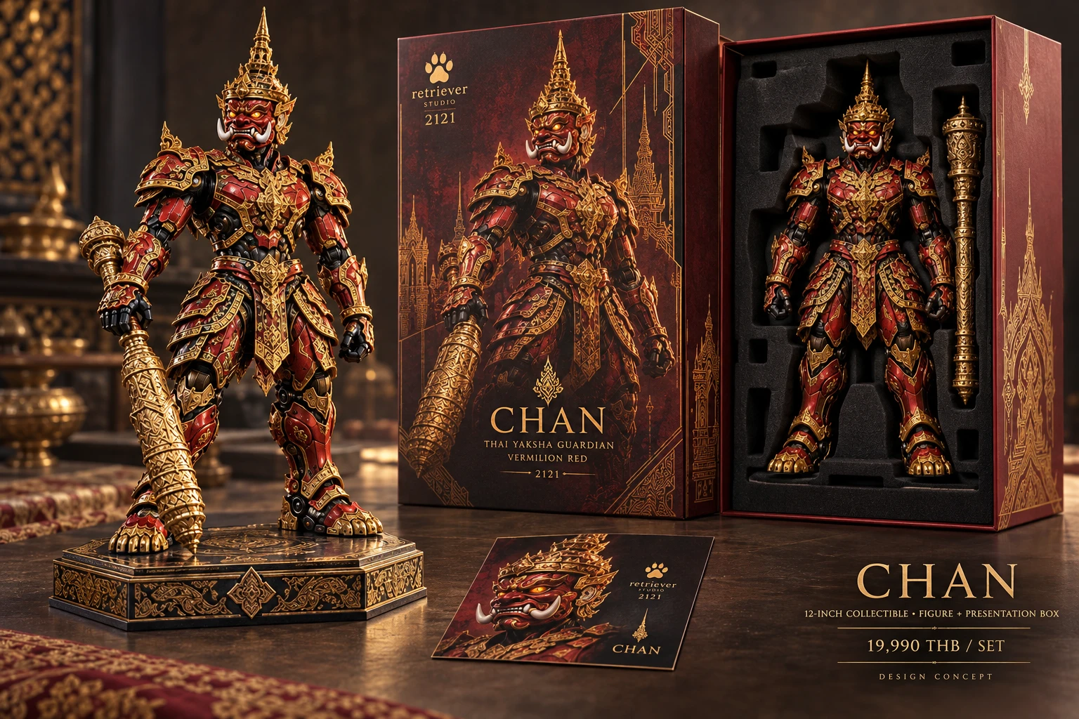 CHAN collectible and packaging concept